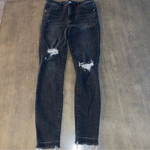 Abercrombie & Fitch Simone High Rise Super Skinny black jeans - 27
